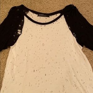 Benjamin jay baseball tee w holes